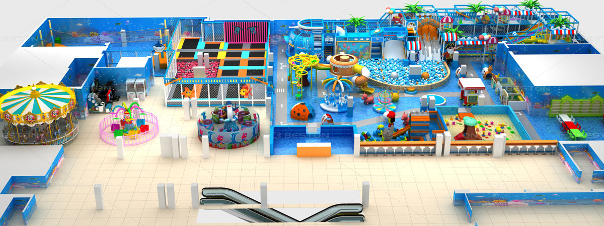 ocean theme indoor playground